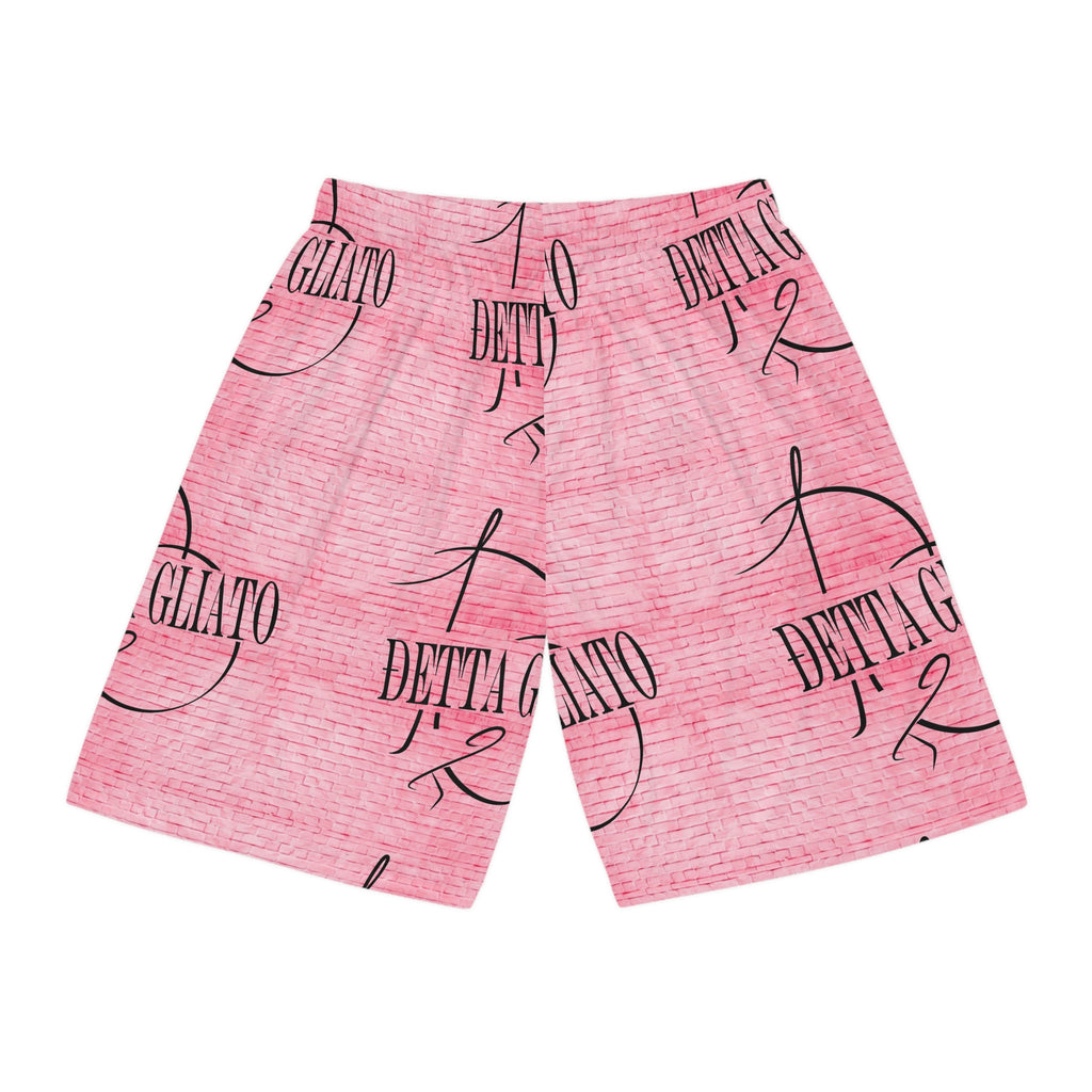 Stylish Basketball Shorts with Gelato Print