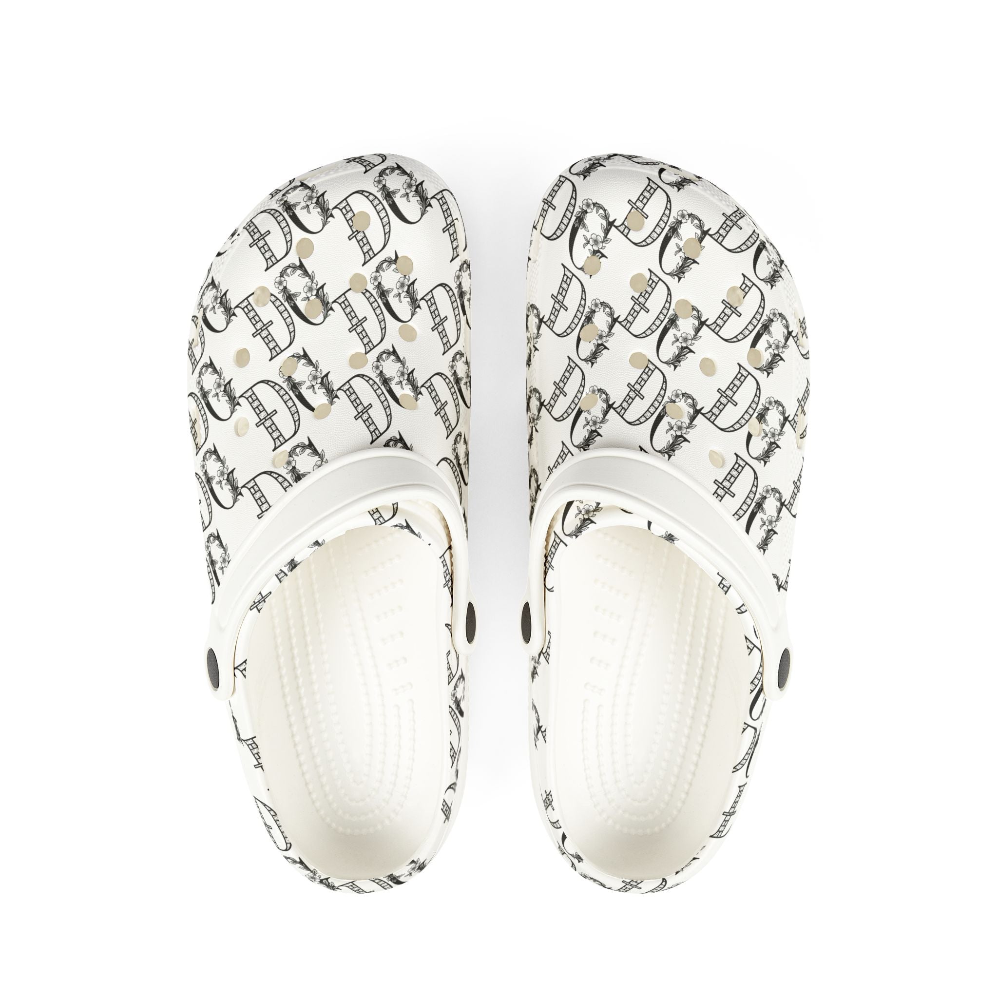 Fashionable EVA Foam Clogs with Stylish Graphic Print