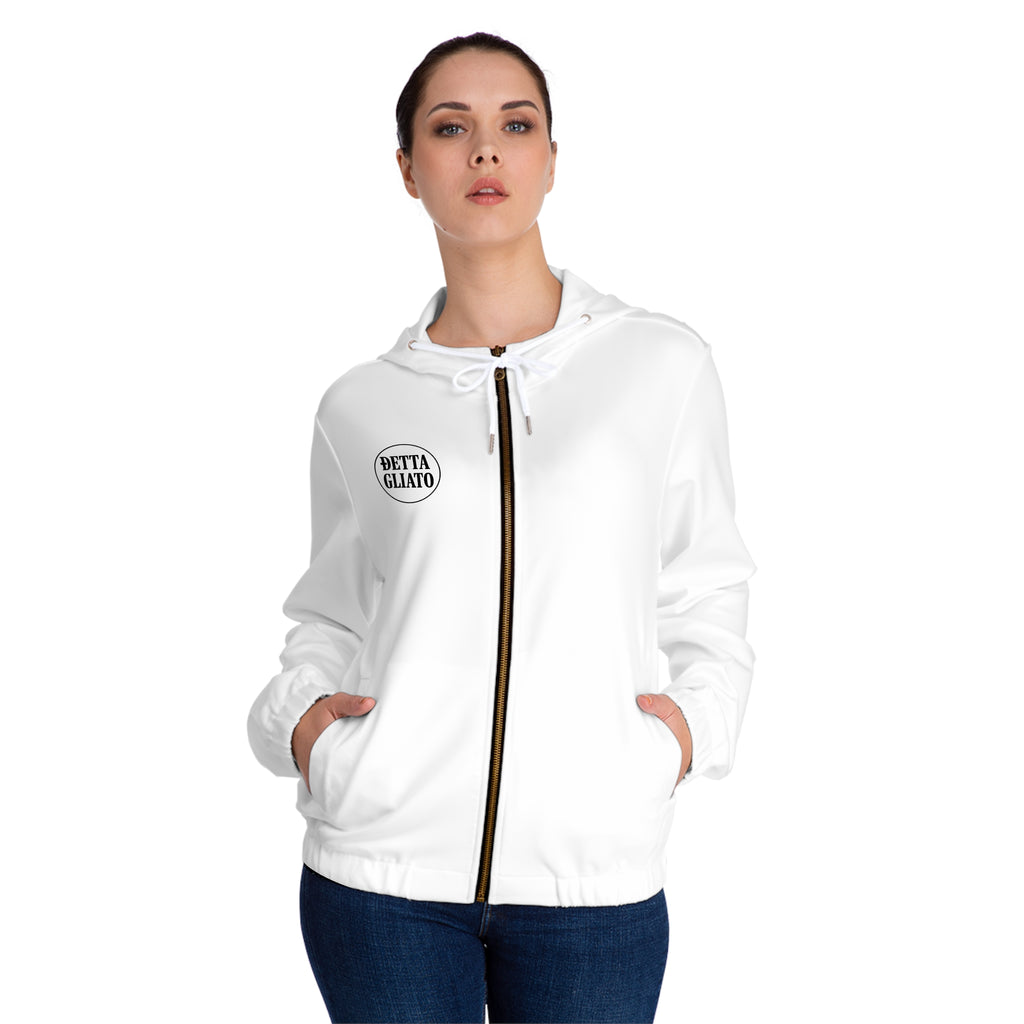 DETTA GLIATO Logo Zip Hoodie — Women's