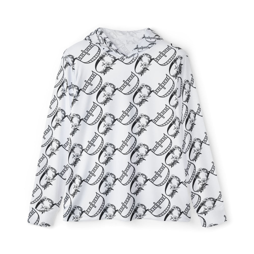 Men's Sports Warmup Hoodie with Unique Pattern