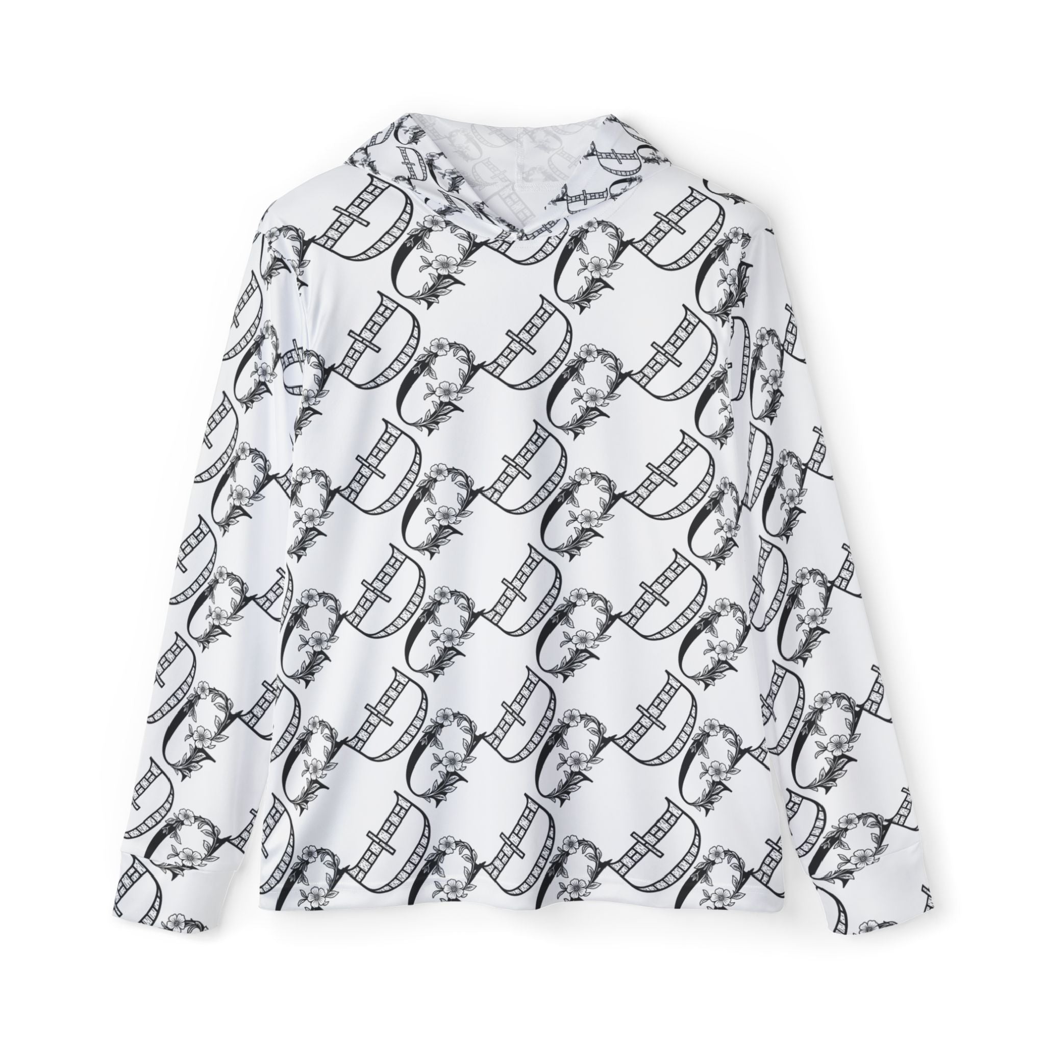Men's Sports Warmup Hoodie with Unique Pattern