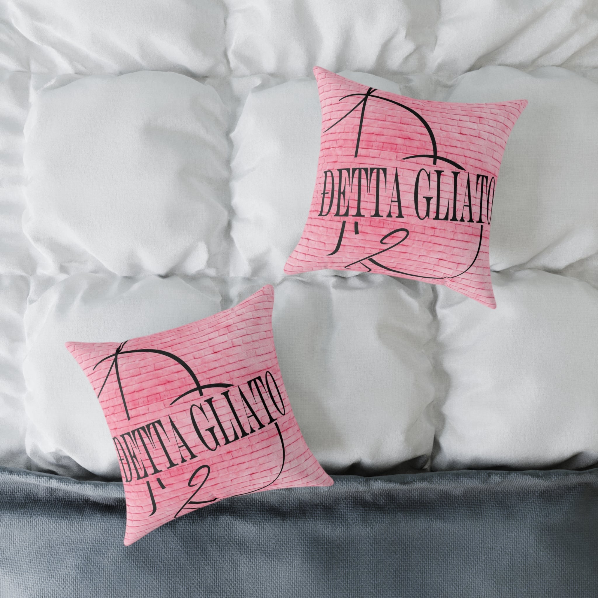 DG Chic Square Poly Canvas Pillow
