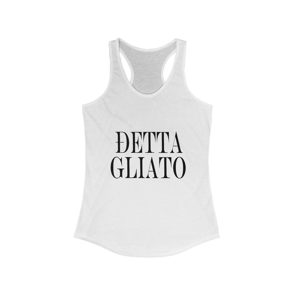 DETTA GLIATO Women's Racerback Tank