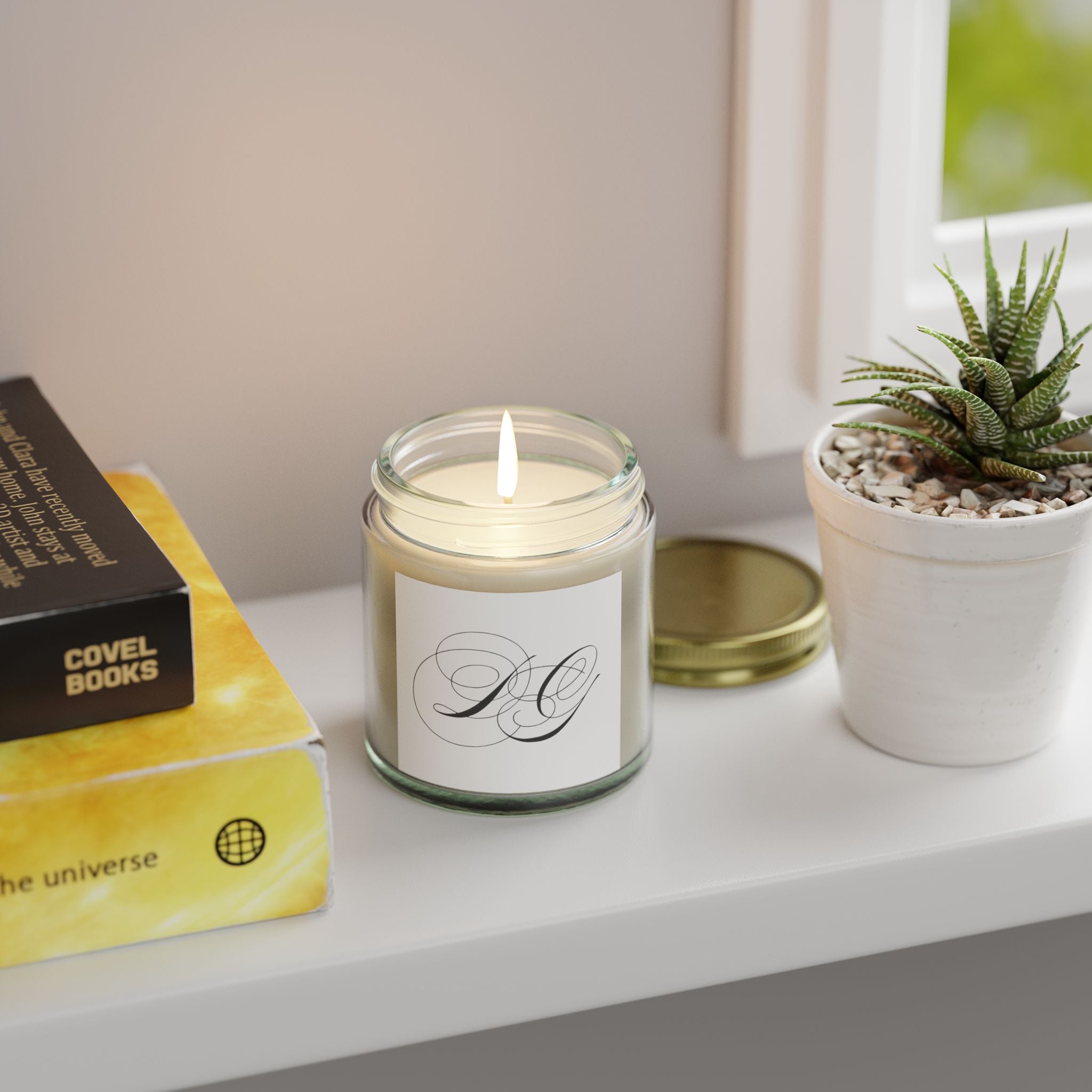 DG Scented Candles - Coconut Apricot Wax - Elegant Home Decor