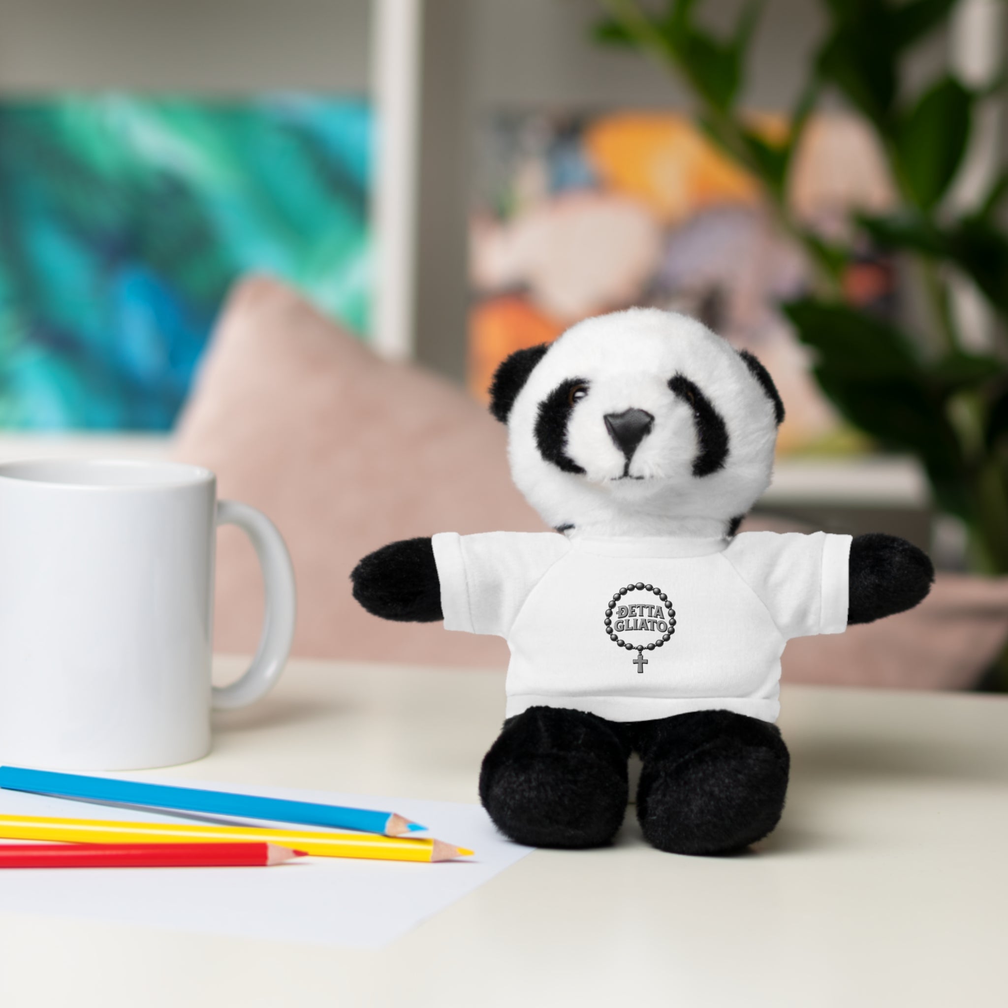 Teddy Bear with Tee — 'Betta Chilla' Cute Plush Gift