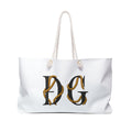 Personalized Monogrammed Weekender Bag for Travel and Getaways