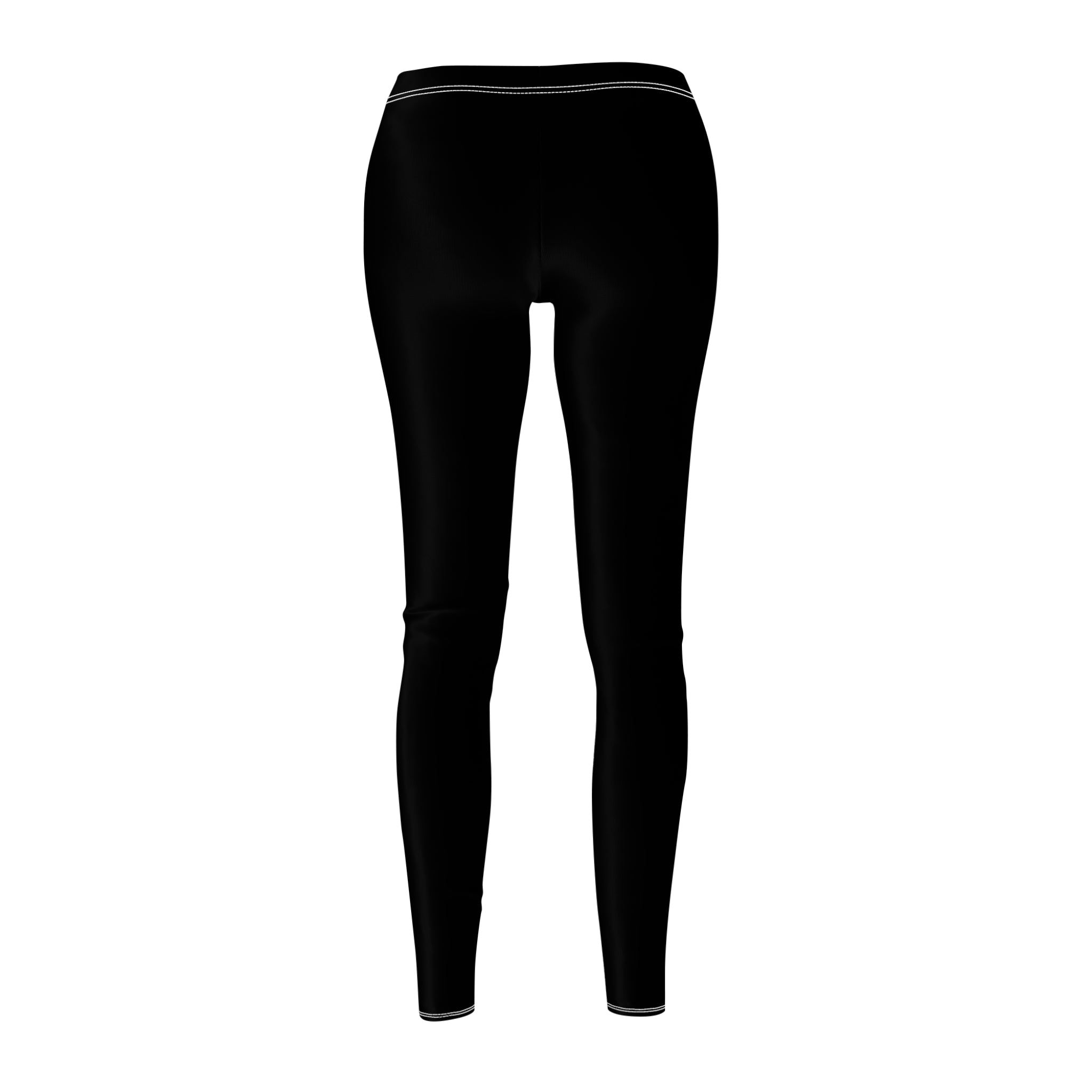 Copy of Copy of Brown 'Dettagliato' Women's Casual Leggings — All-Over Print
