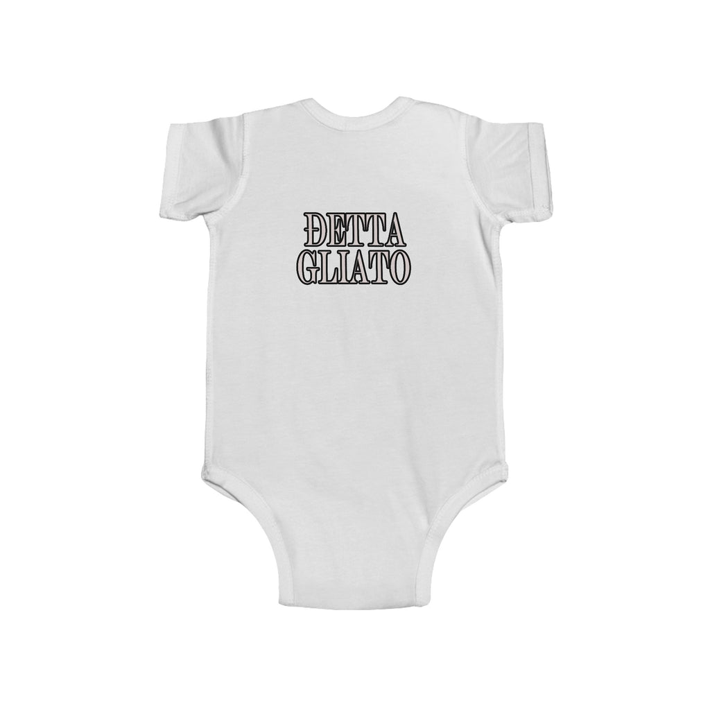 Personalized Infant Bodysuit with Floral Initials
