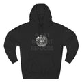 Motivational Fleece Hoodie - Reset Restart Refocus