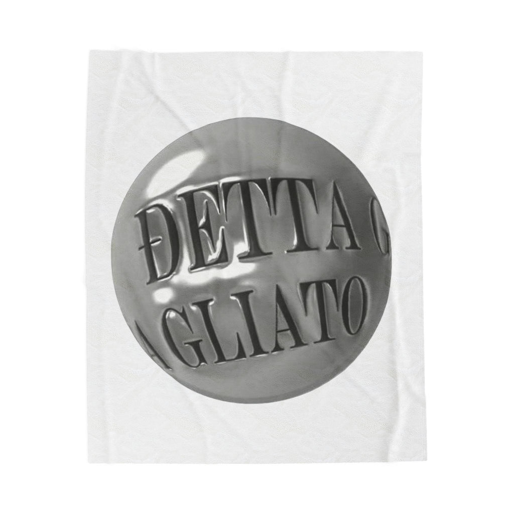 DETTA GLIATO Velveteen Plush Blanket