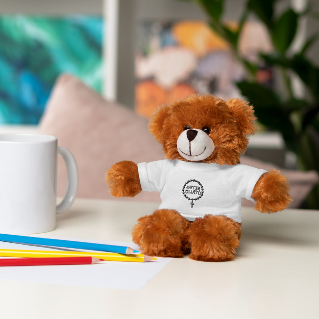 Teddy Bear with Tee — 'Betta Chilla' Cute Plush Gift
