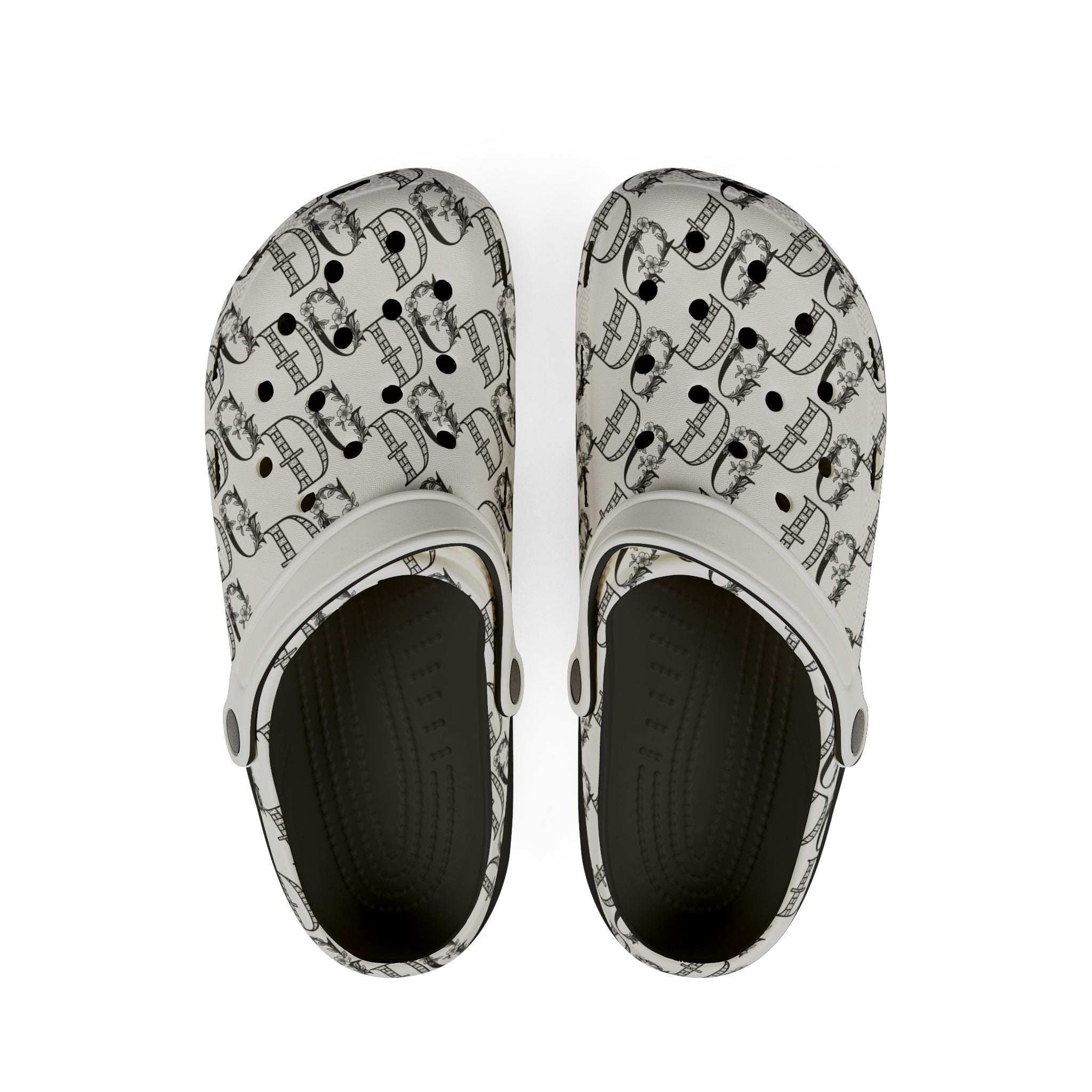 Fashionable EVA Foam Clogs with Stylish Graphic Print