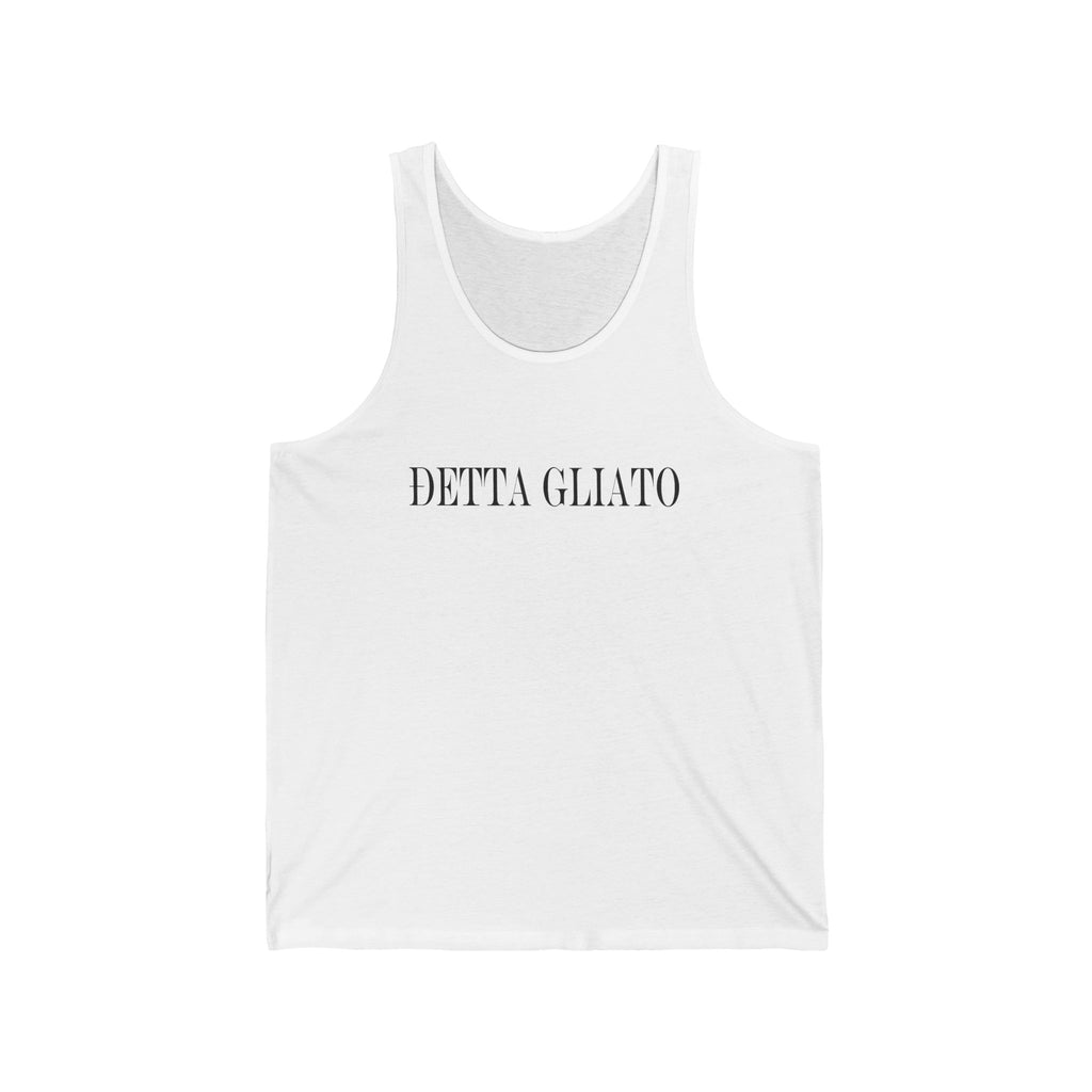 DETTA GLIATO Unisex Jersey Tank Top