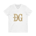 Unisex Jersey Short Sleeve V-Neck Tee