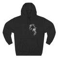 Floral Graphic Hoodie with Italian Statement