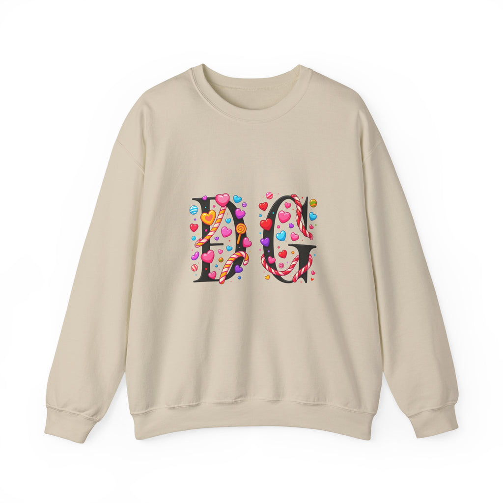 Personalized Unisex Heavy Blend™ Crewneck Sweatshirt with DG Design