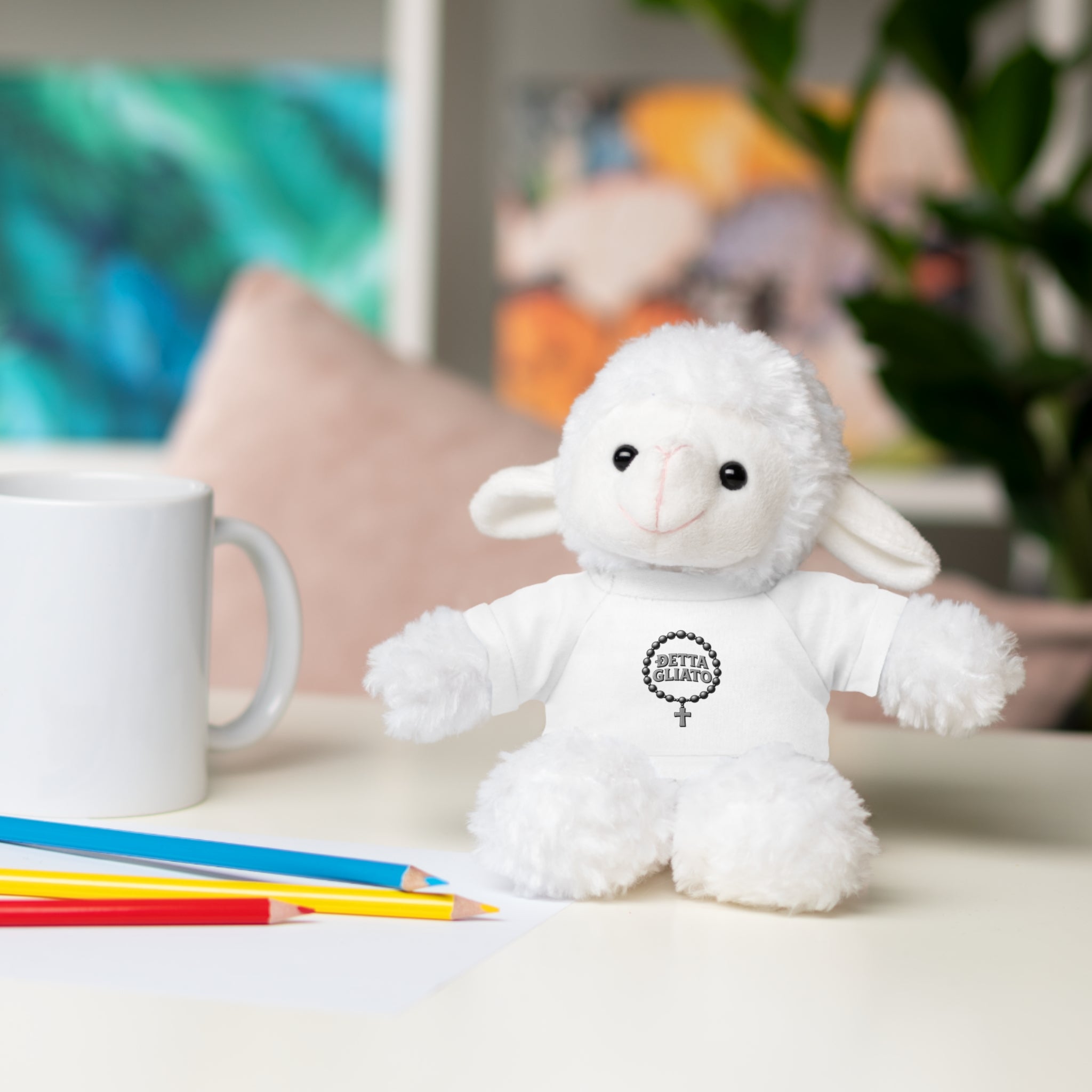 Teddy Bear with Tee — 'Betta Chilla' Cute Plush Gift