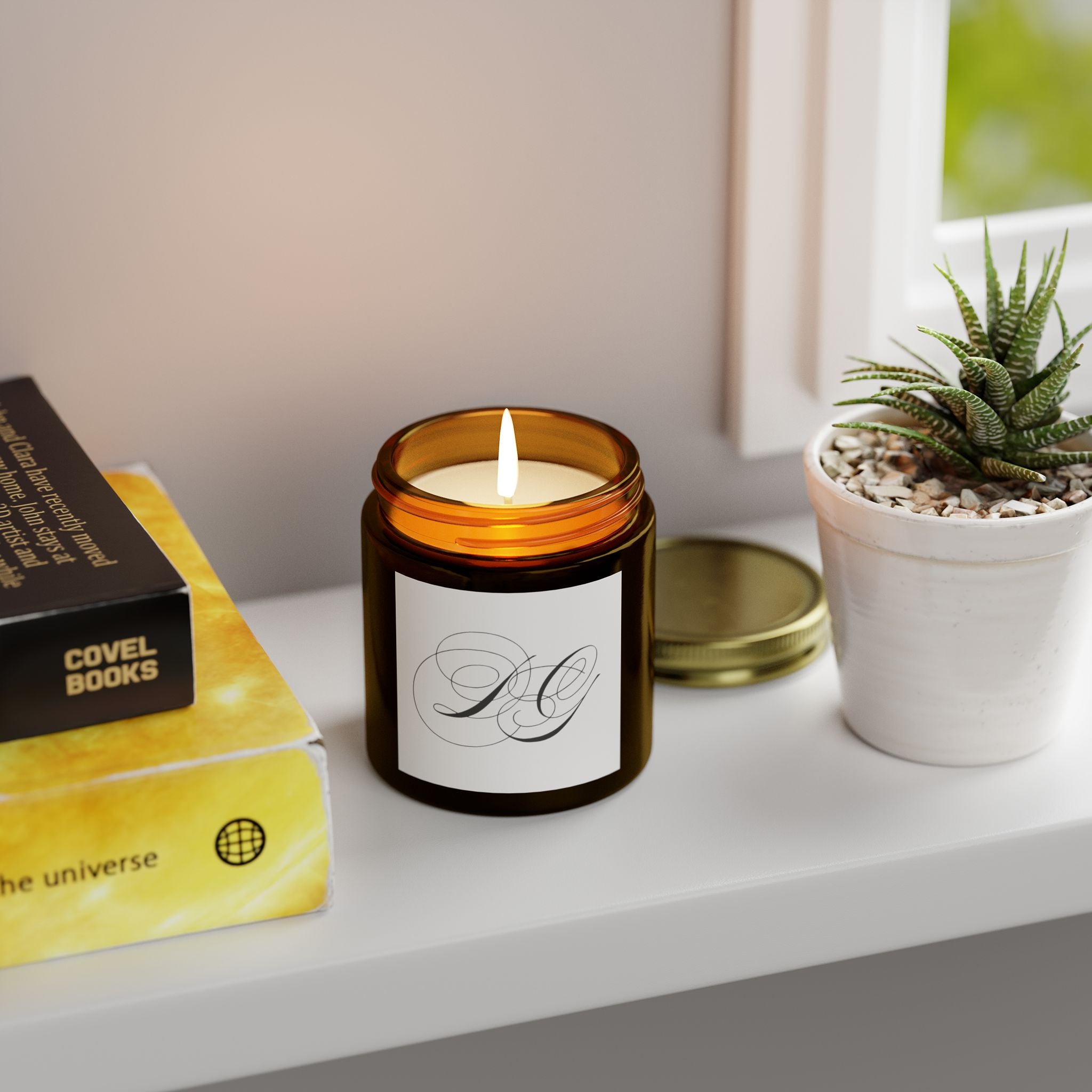 DG Scented Candles - Coconut Apricot Wax - Elegant Home Decor