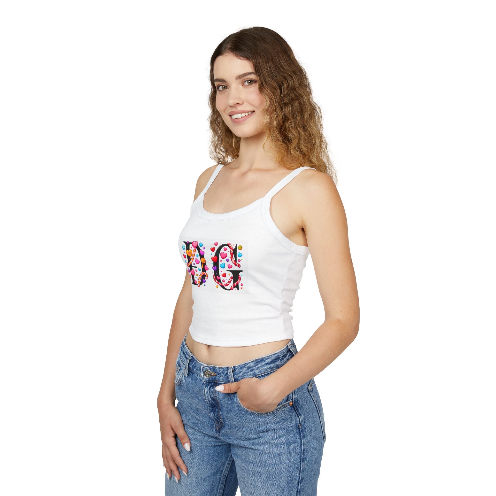 Playful Women's Tank Top - Personalized Fun Designs for Summer Vibes