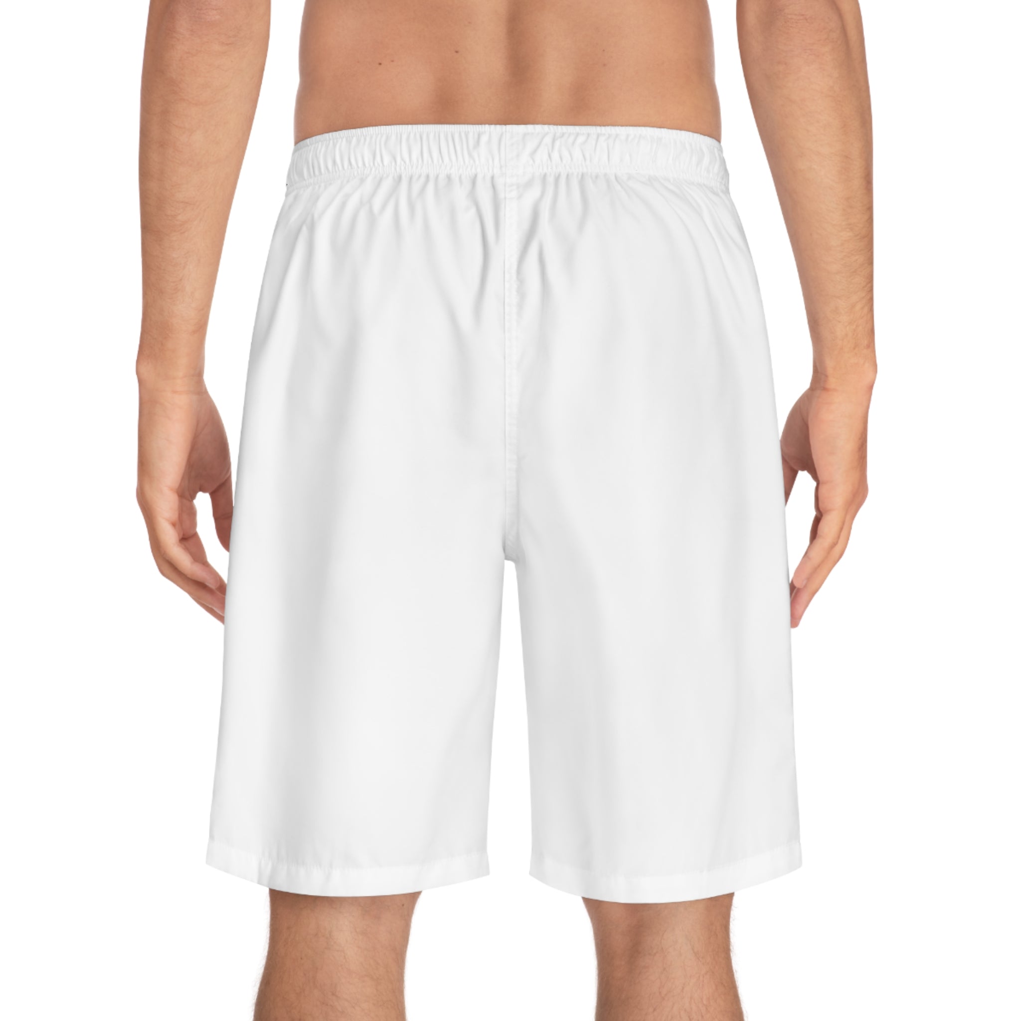 Gold Monogram 'DG' Men's Board Shorts – Beach Swim Trunks