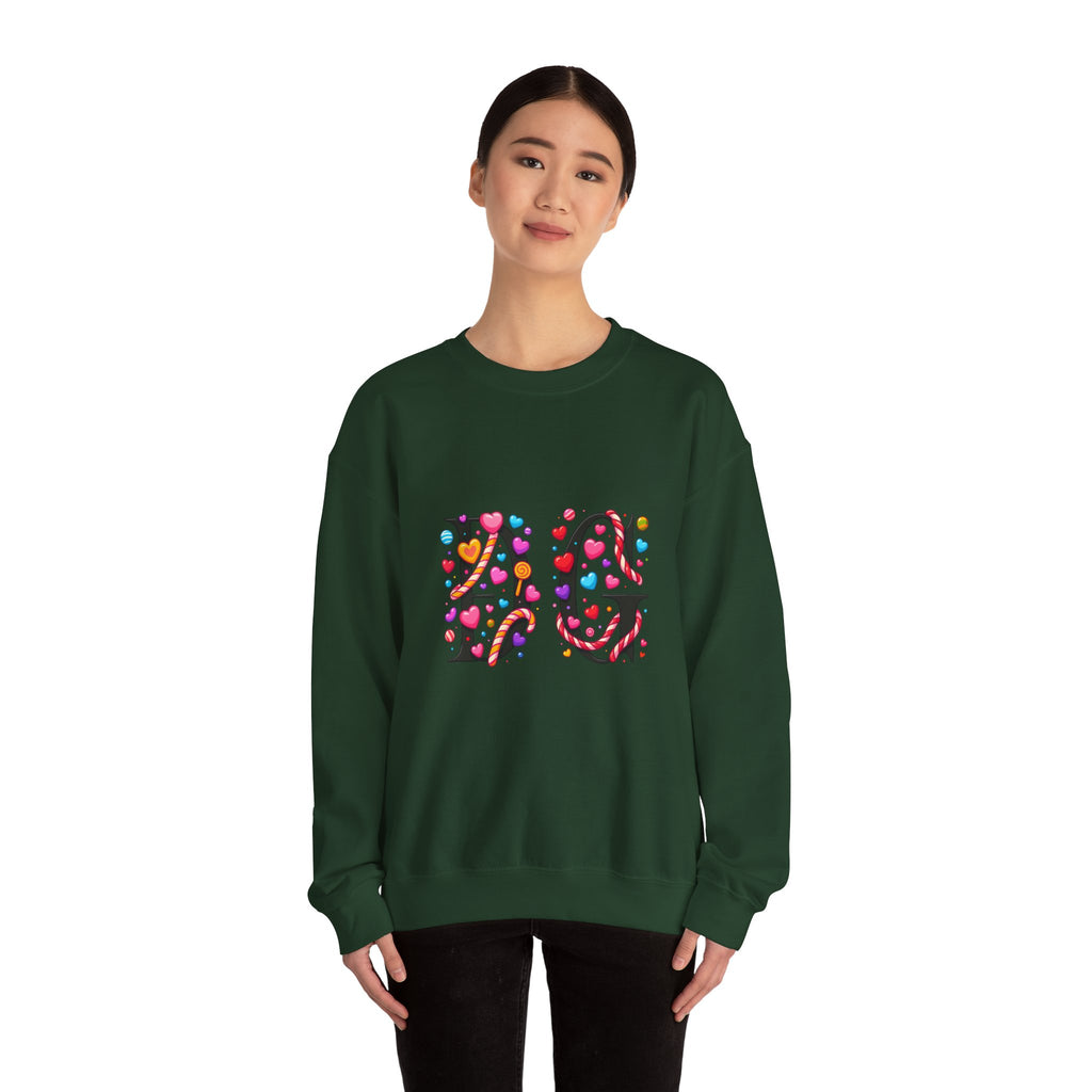 Personalized Unisex Heavy Blend™ Crewneck Sweatshirt with DG Design
