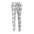 Floral Monogram Women's Leggings - Trendy Casual Wear