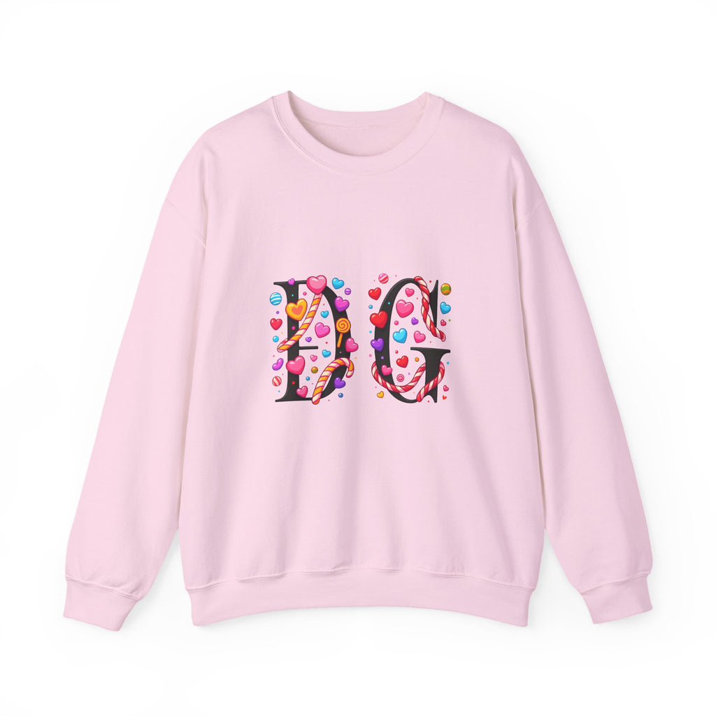 Personalized Unisex Heavy Blend™ Crewneck Sweatshirt with DG Design
