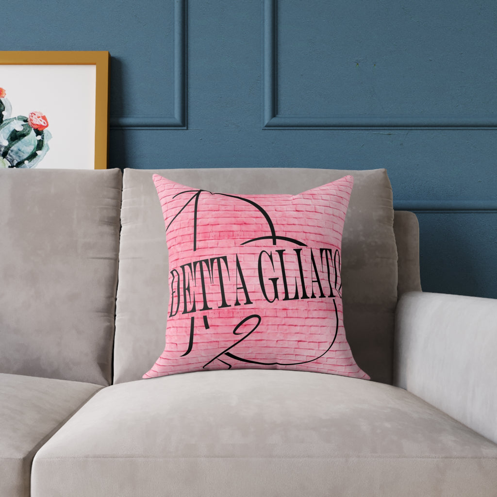 DG Chic Square Poly Canvas Pillow
