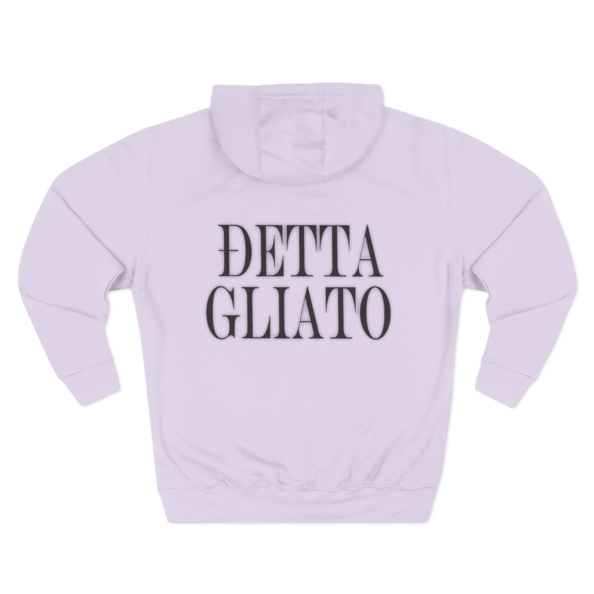 Floral Graphic Hoodie with Italian Statement