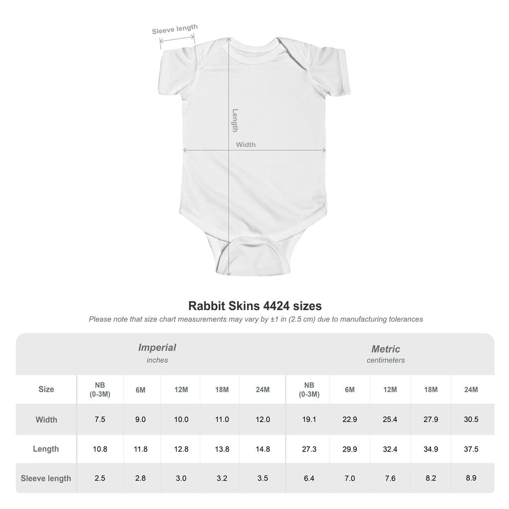 Personalized Infant Bodysuit with Floral Initials
