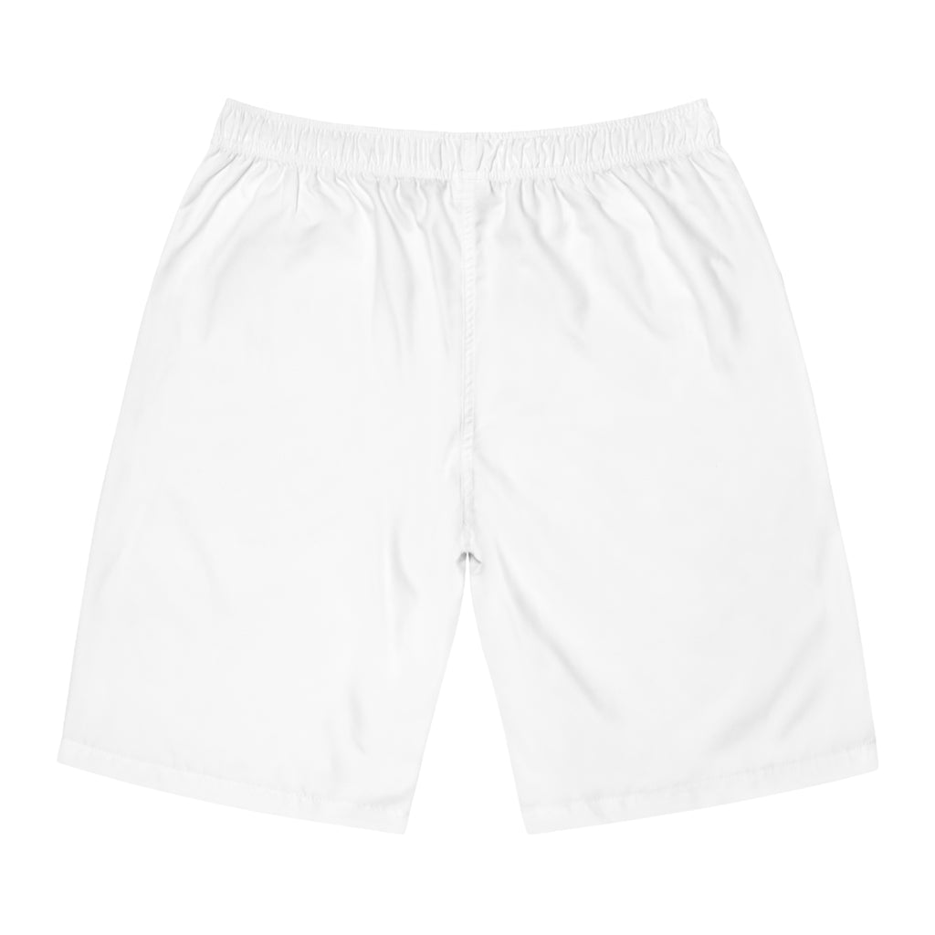 Gold Monogram 'DG' Men's Board Shorts – Beach Swim Trunks