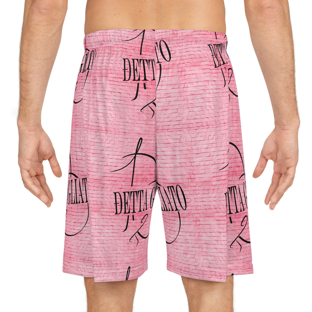 Stylish Basketball Shorts with Gelato Print