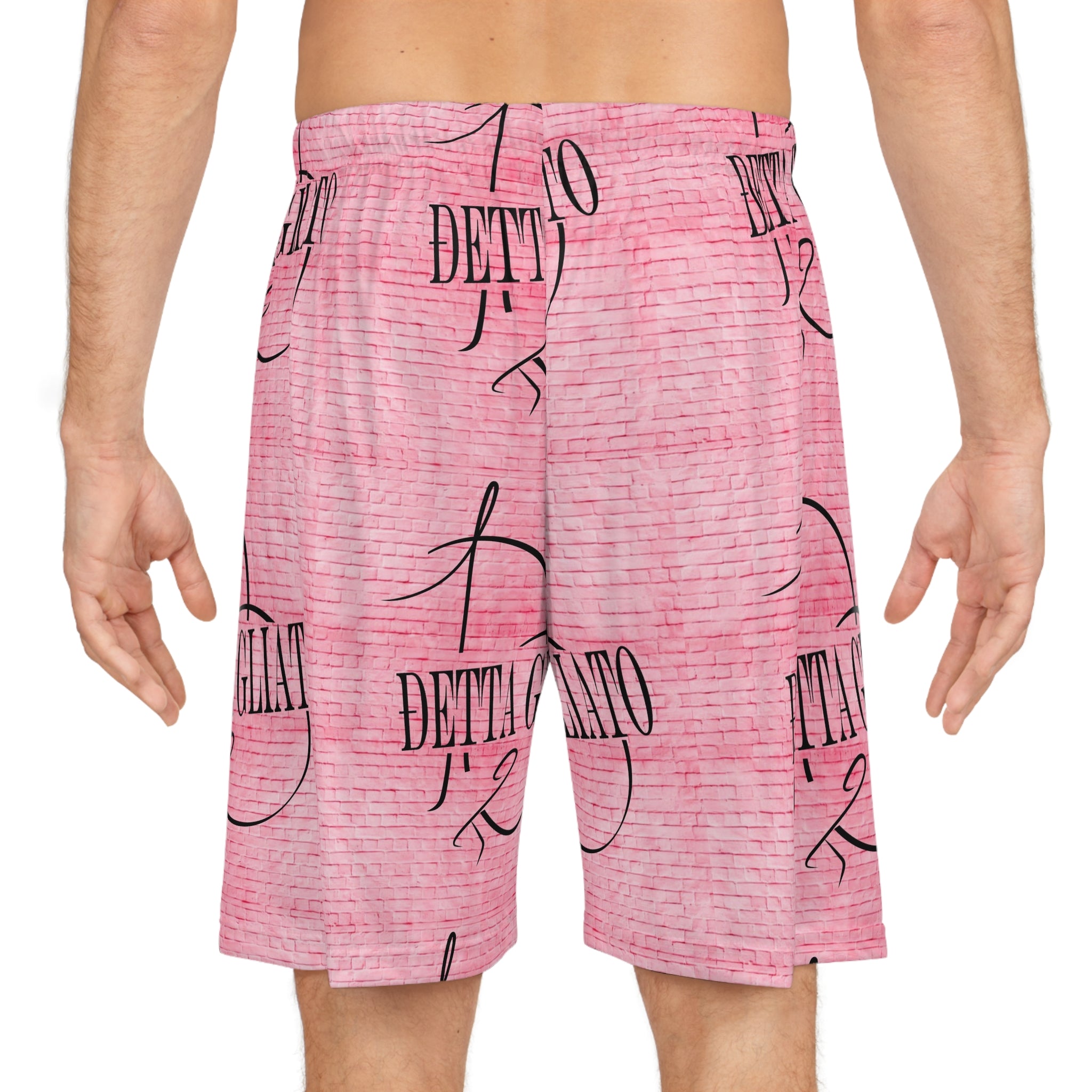 Stylish Basketball Shorts with Gelato Print