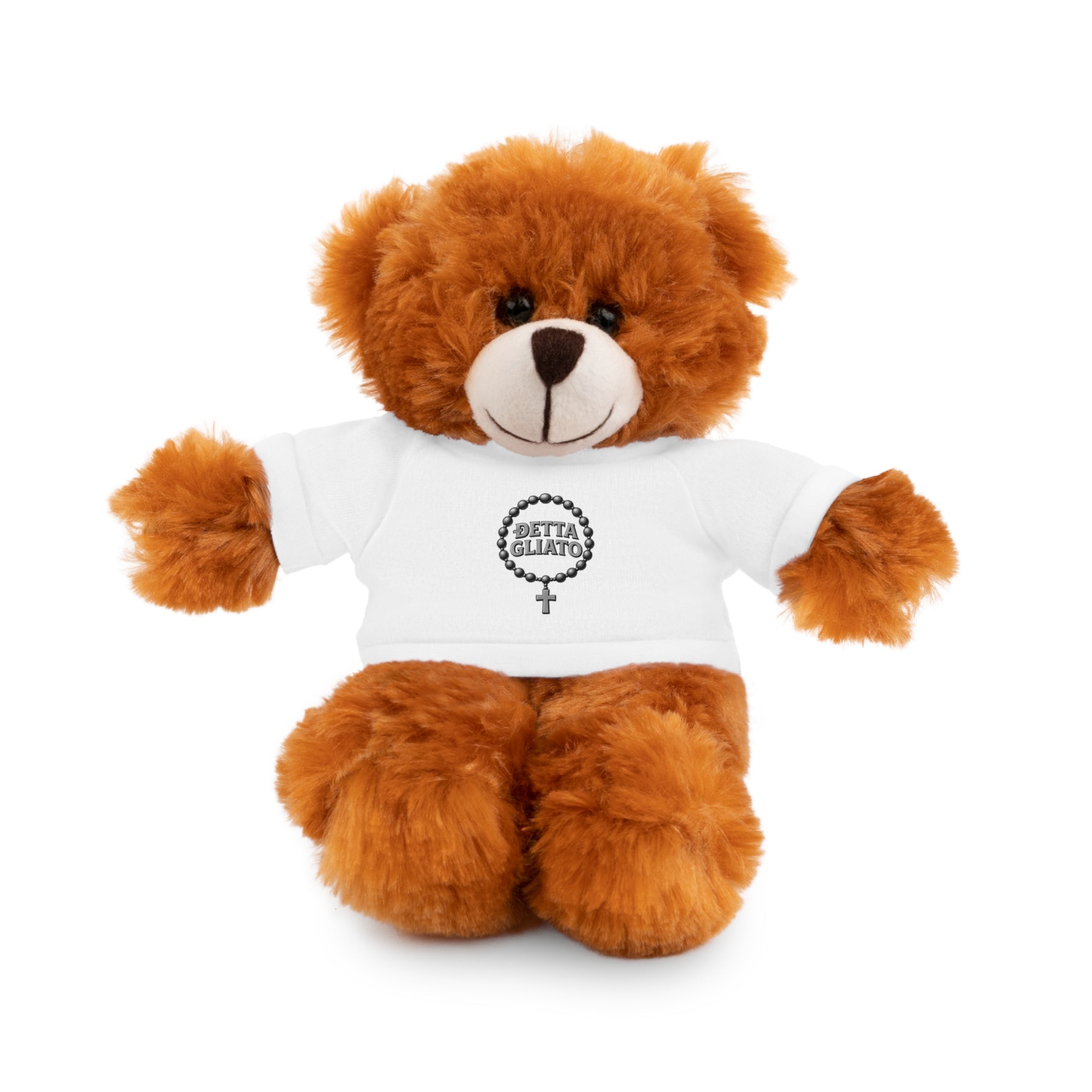 Teddy Bear with Tee — 'Betta Chilla' Cute Plush Gift