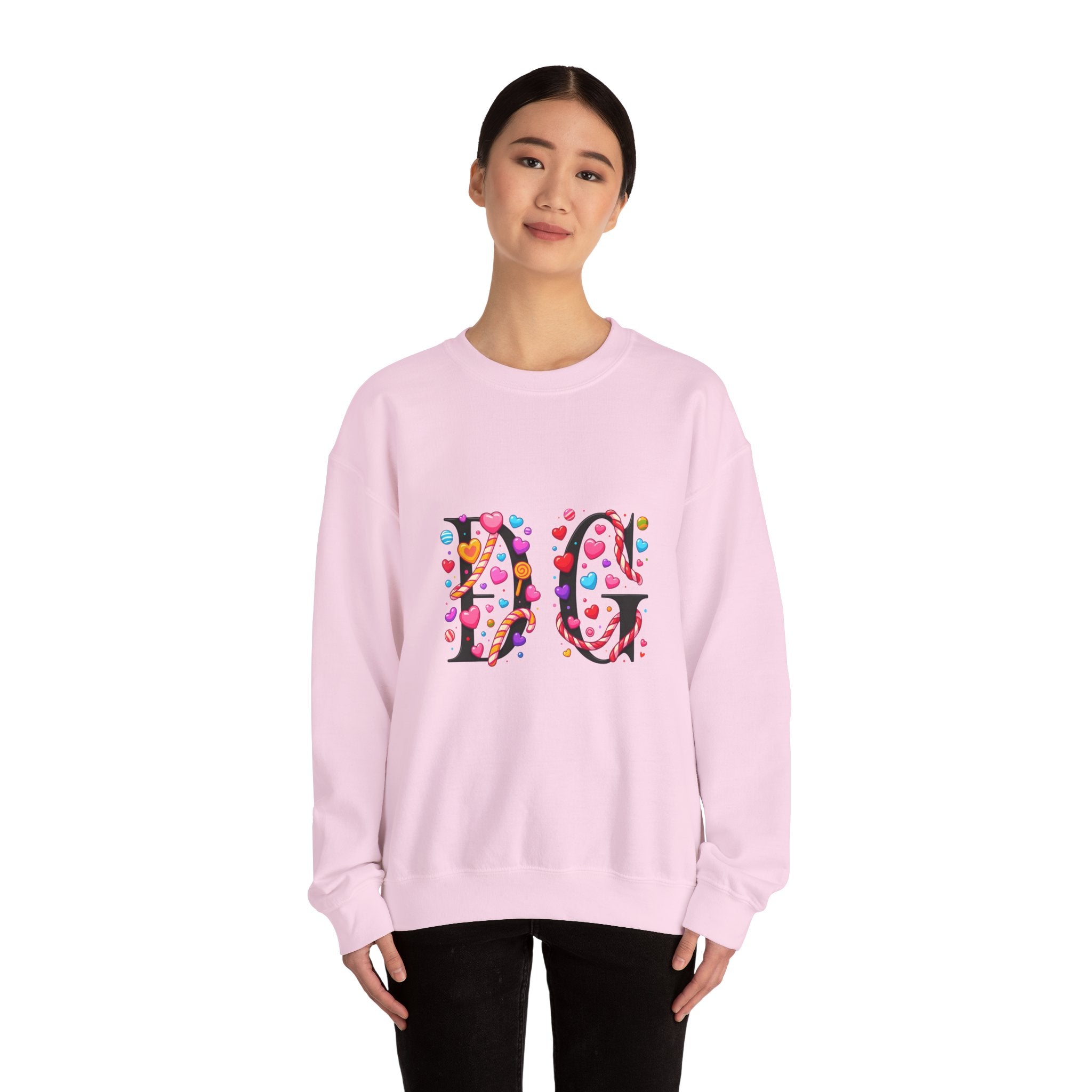 Personalized Unisex Heavy Blend™ Crewneck Sweatshirt with DG Design